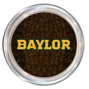 C3100-Baylor on Brown Crock Coaster