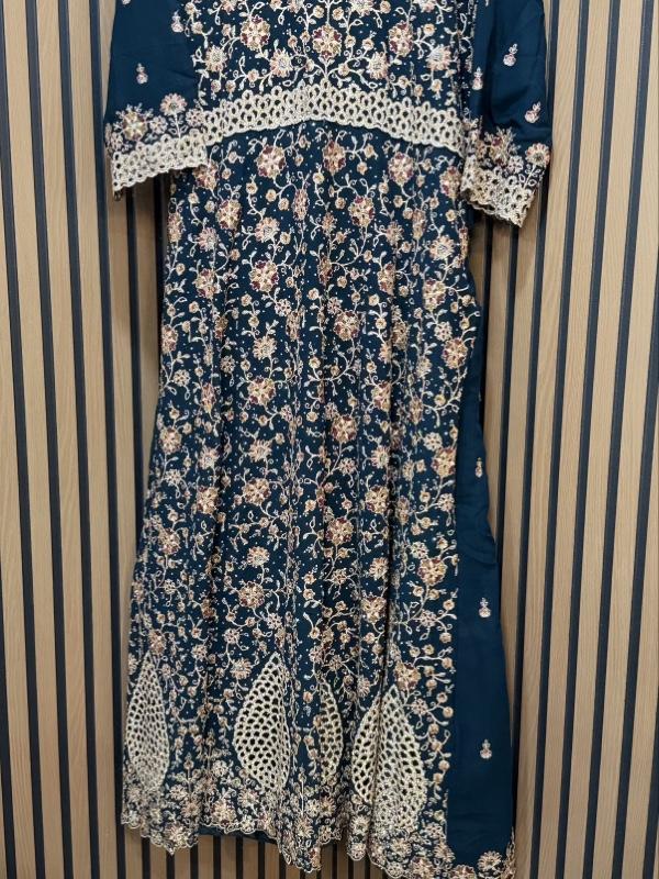 Designer Heavy Embroidered Bridal Lehenga or Anarkali Suit for Traditional Indian Weddings Women's Dress