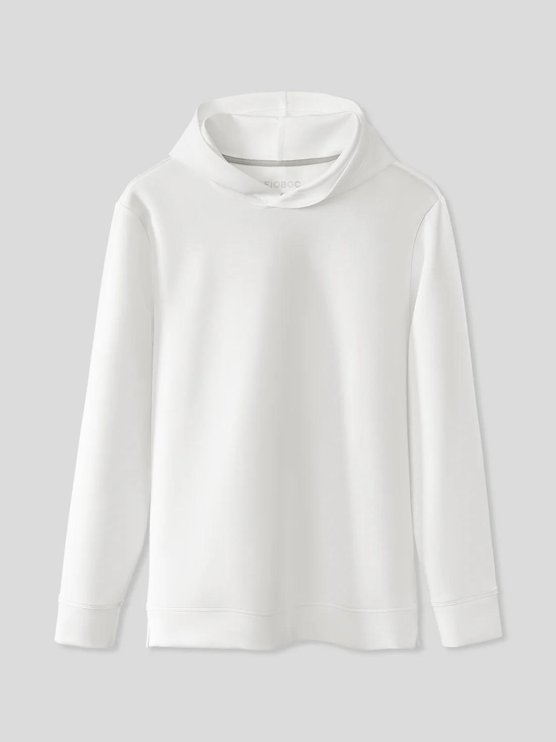 Modal Blend Long Sleeve Hoodie