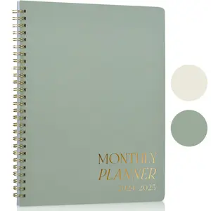 Simplified 2024-2025 Monthly Planner and Calendar Book - Beautiful To Do List Notebook That Easily Organizes Your Tasks to Boost Productivity - Runs From January 2024 Until December 2025