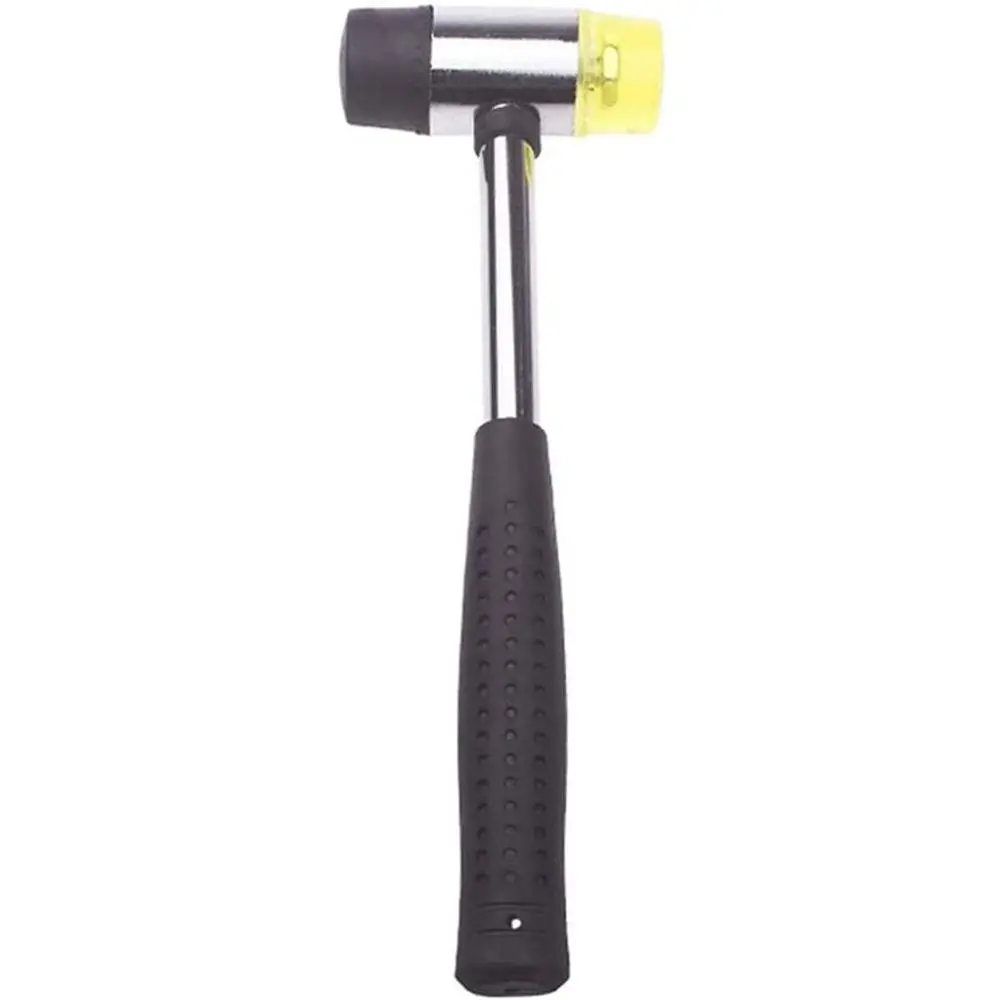 Small Soft Rubber Mallet Hand Tool - Portable, Anti-Slip Handle, Ergonomic Grip for Precision Strikes, Jewelry Making, Leather Crafting for Crafting Enthusiasts