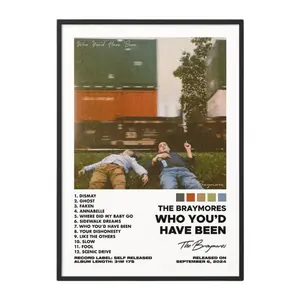 Who You'd Have Been By The Braymores Album Poster No Frame / Album Cover Poster / Music Gift / Music Wall Decor / Album Art / Decor Home