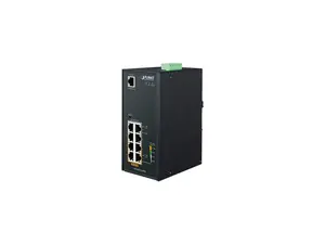 Planet IGS-4215-4P4T Industrial 4-Port 10/100/1000T 802.3at PoE + 4-Port 10/100/1000T Managed Switch (-40 - 75 degrees C)