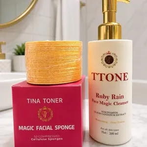 TTONE Ruby Rain Face Magic wash set – Deep Cleansing & Hydrating Face Wash (200ml)