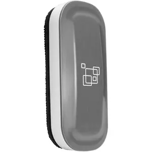 Dry Erase Eraser, Glass Board Erasers, 1 Pack, Whiteboard Eraser for Dry Erase Board, Glass Board, Calendar Board, Office and School Supplies (Gray)