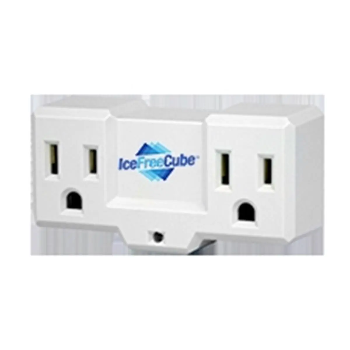 King Electric IFC12 Dual Plug-in Cube Thermostat - 120V/15A, 35F-45F, Plug in Thermostat for Freeze Protection, Automatically Controls Reptile & Amphibian Heat Lamps, Pipe Trace Cable, Power LED Compatible