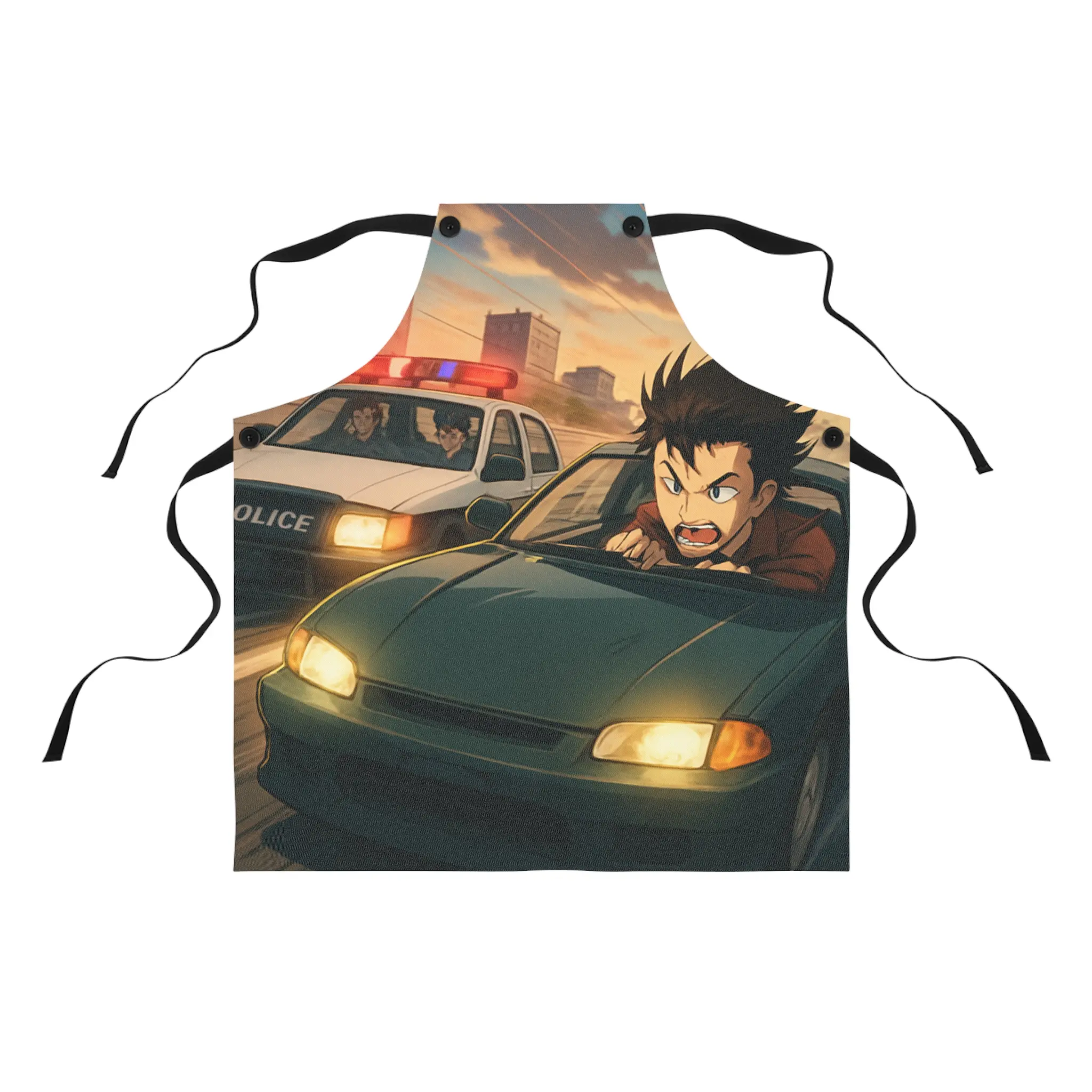 Anime-Inspired Cooking Apron, Perfect Gift for Food Lovers, Cooking Enthusiasts, Cosplay Events, and Birthday Celebrations