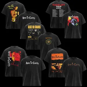 (Collection)Vintage Alice In Chains Band Member Men S-5XL Tee Unisex Shirt Gift For Her, Music Tour Shirt,graphic tee Casual Top