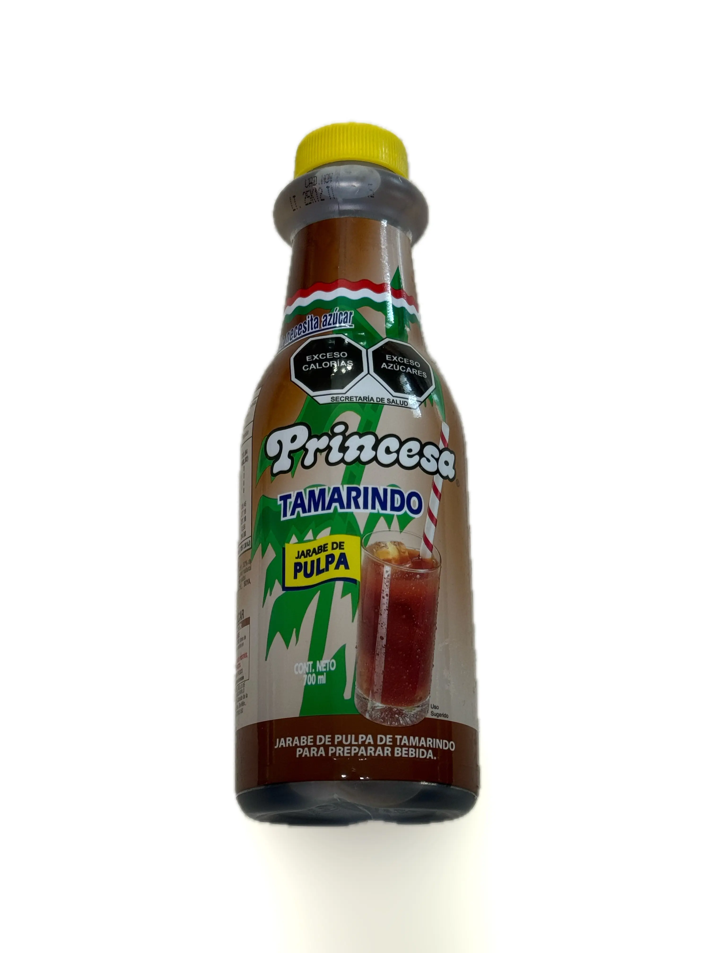Princesa Tamarind Pulp Syrup Drink Concentrate 700 mL | Mexican Tamarind Beverage Mix