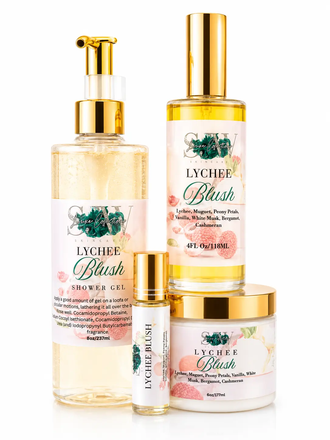 SJW Luxe Collections - Lychee Blush Bundle Skincare
