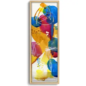 Rustic Oak 13x39 Frame - Single Frame, 13 x 39 Poster Frame for Artwork, Puzzles, Photos and Movie Posters Picture Frames