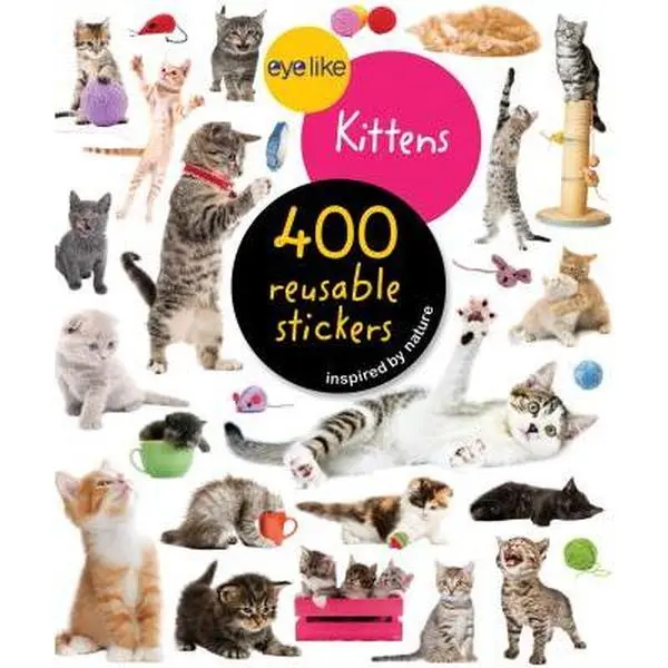 Eyelike Stickers: Kittens -- Workman Publishing, Paperback