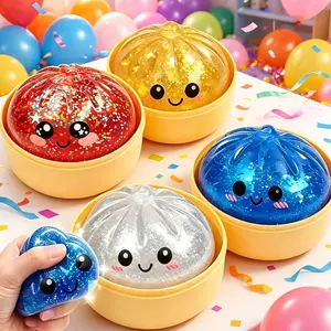 OMG So Squishy!  Cute Glitter Slime Toy | Stress Relief Sensory Fun