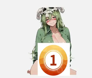 Esil Solo Leveling Weatherproof Waifu#7 Sticker – Kiss-Cut Full Body Sticker Vinyl Decal for Laptop & Hydro Flask, Car Decal