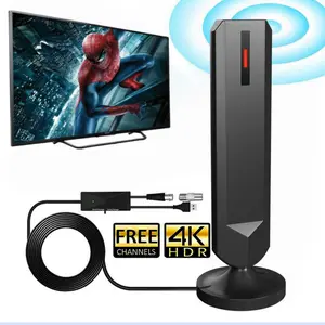 Digital HDTV Antenna for Local Channels, Indoor Outdoor Long Range TV Antenna , Smart TV Easy Setup