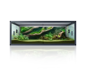 Bearded Dragon Enclosure，Reptile Terrarium, Pet snake Tank, Gecko Tank, Pet Frog tank, 50 gallons, 85 gallons, 48×24×18 inches 36×18×18 inches, Aluminum Extrusion Sandblasting Anodizing Frame Structure
