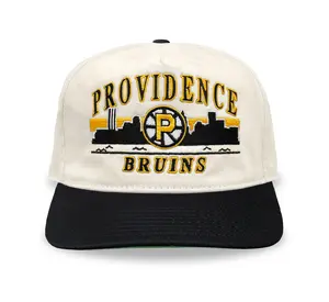 Providence Bruins Snapback: Cream