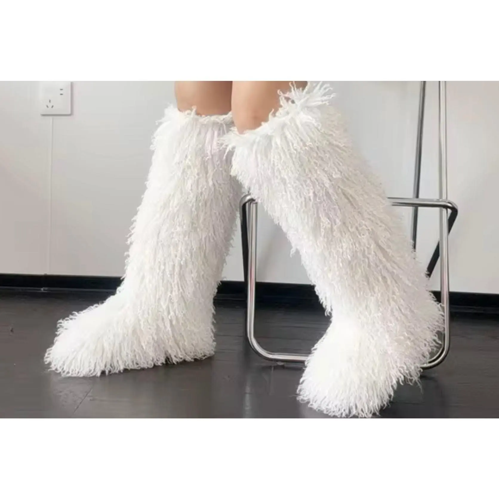 Fluffy Fur Boots