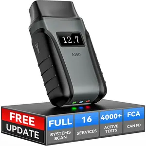 Anyscan A30D OBD2 Scanner , Bidirectional Scan Tool with Lifetime Updates & 16 Resets, FCA, CANFD, Crank Sensor Relearn, Full System Diagnostics,  Code Reader for /Android