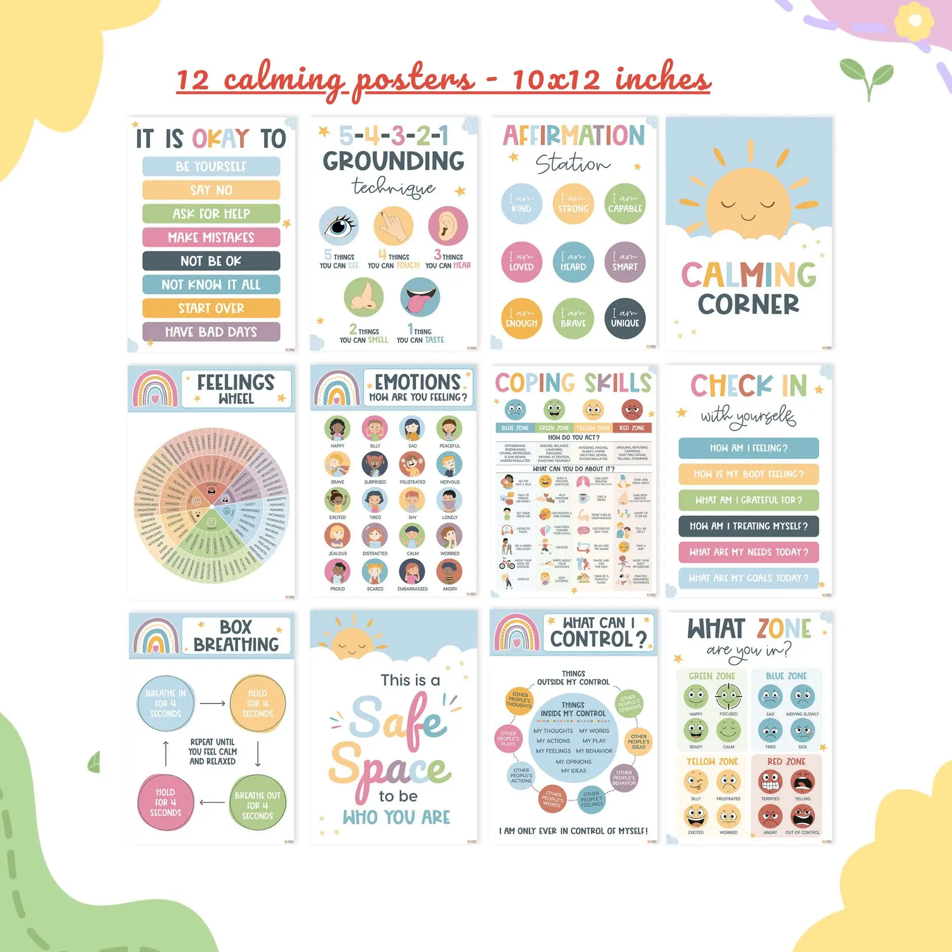 Boho Posters (10x12)