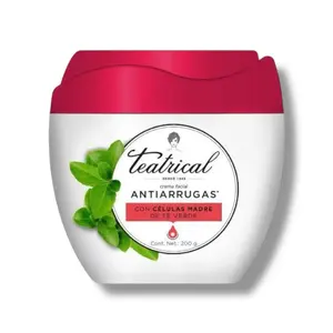 Teatrical Antiwrinkle Stem Cells Facial Moisturizer for Dry Skin -  Teatrical Antiarrugas 200g