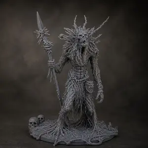 Forest Guardian Miniature 5” | Dark Fantasy DnD Boss Creature | Resin RPG Figure