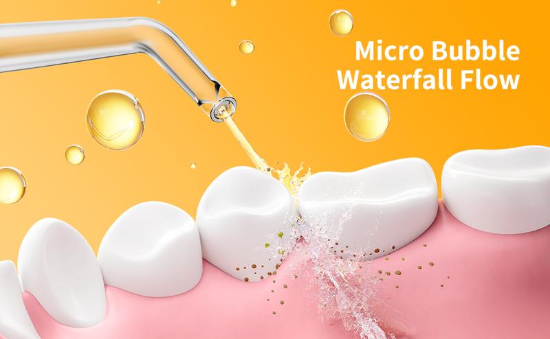 Truefloss Water Flosser,travel irrigation cleaner,effective tooth cleaning,dental cleaner water dental flosser cordless,recyclable water flosser Oral