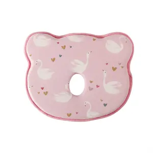 Breathable Baby Pillow for Head Support, Infant Anti-Pressure Sleep Cushion, Newborn Shaping Pillow for Safe Sleep, Soft Warm Bedding