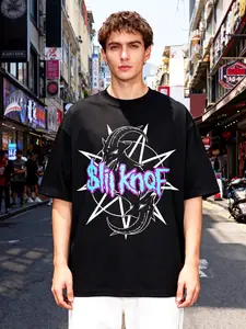 Slipknot — "People = Shit" Totem Unisex T-Shirt — "All Hope Is Gone" World Tour Rock/Groove Metal Short-Sleeve Tee, Groove Metal Rock Band Crew Neck Top, Loose-Fit Vintage Style T-Shirt, Heavy Metal Merchandise, Exclusive Gift for Rock Fans