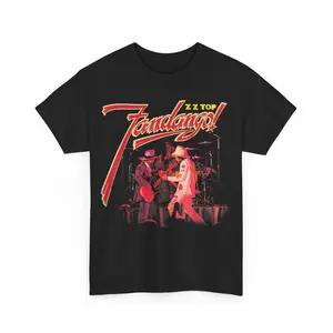 ZZ Top - Fandango Unisex T-Shirt Round Neck Casual Cotton Menswear