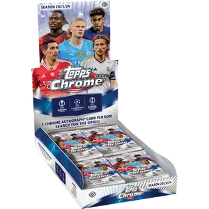 2023-24 Topps Chrome UEFA Club Competitions Soccer Hobby