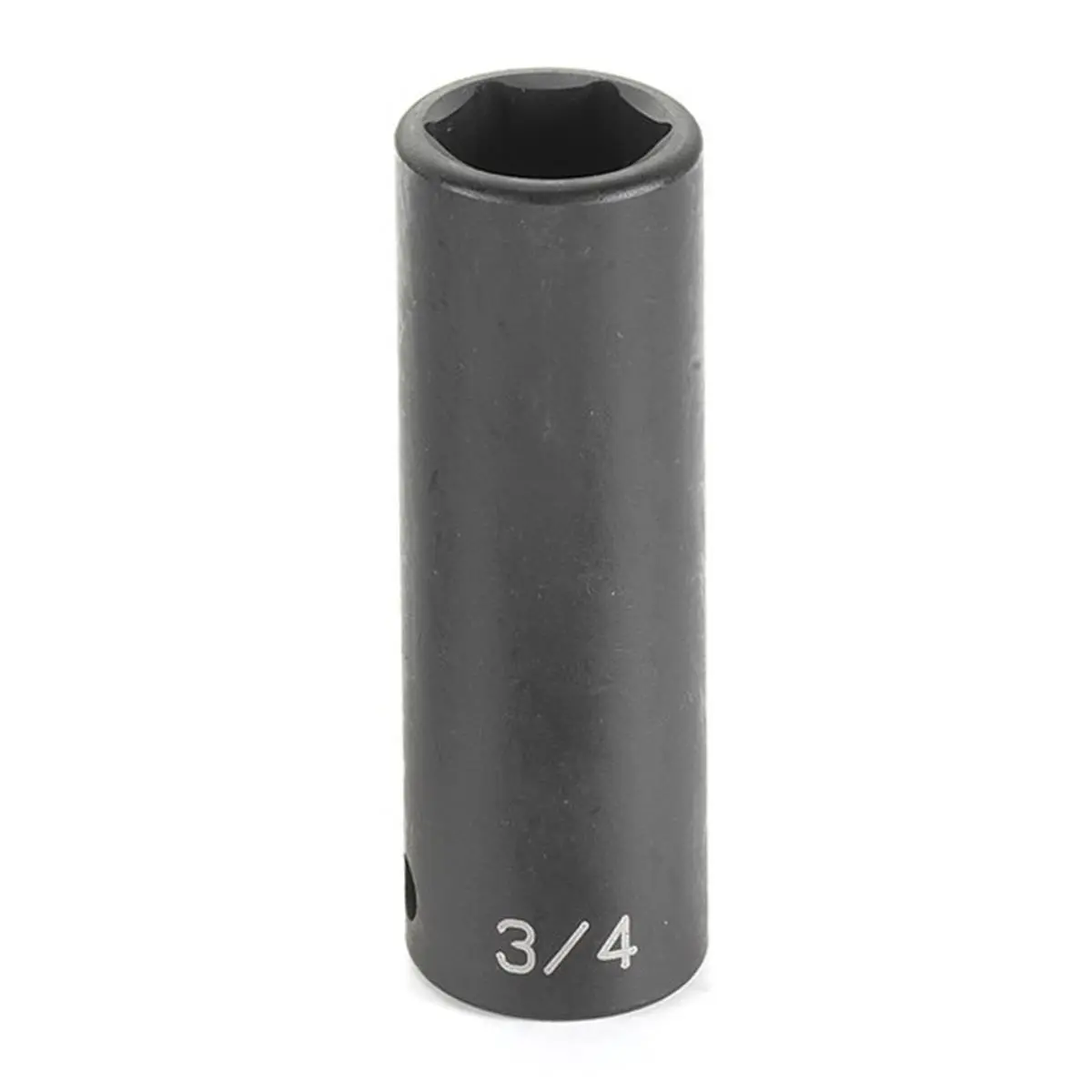 212 MAIN Grey Pneumatic Corp. GY2036MD Drive Impact Socket, High Torque Alloy Steel Tool, 0.50 in. Drive x 36mm Deep, 38Mm End, 74Mm Bolt Clearance Depth