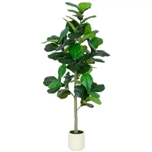 6FT Fiddle Leaf Fig Artificial Tree