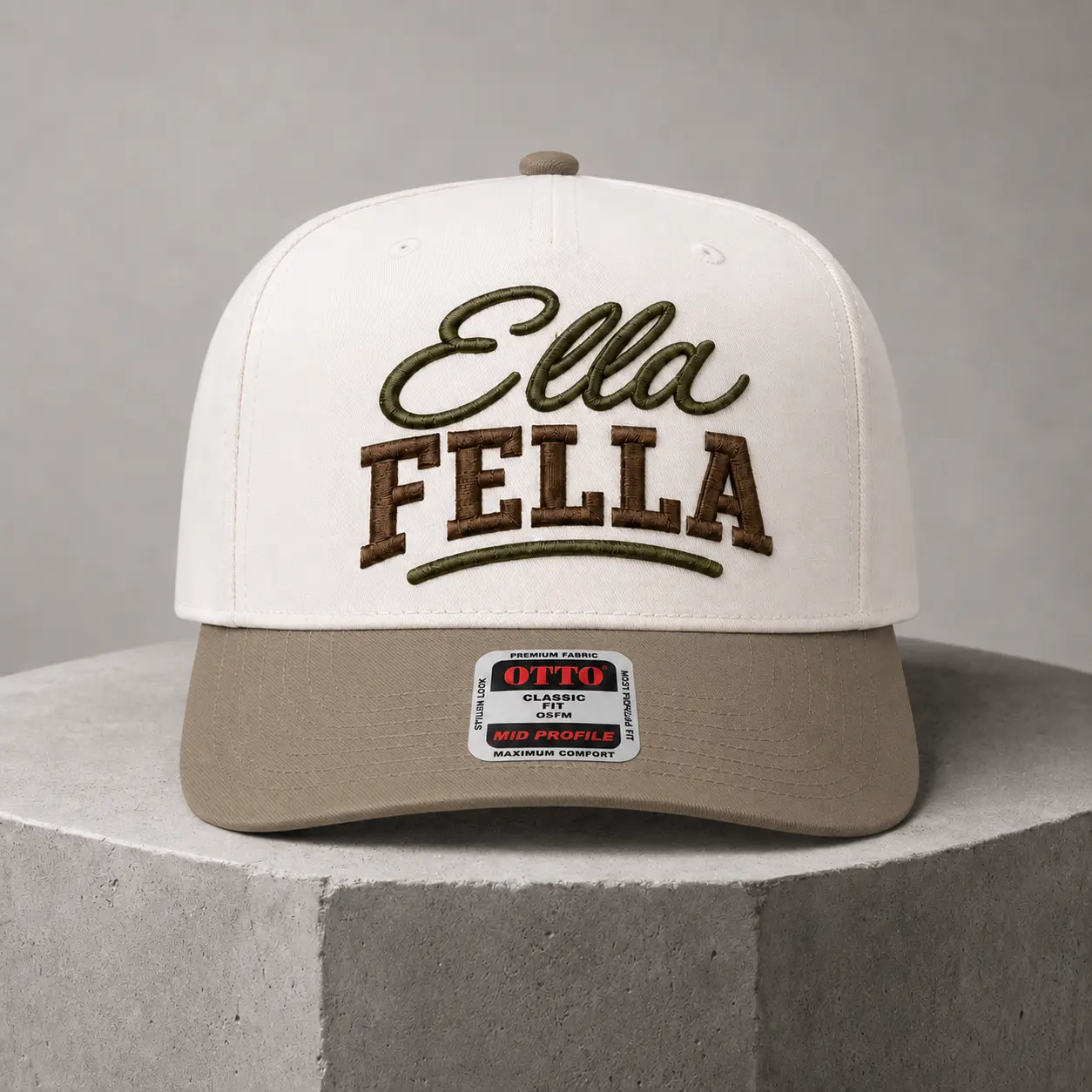 Ella's Fellas Club Embroidered Trucker Hat 6606, The Dandelion Tour 2026 Embroidered Trucker Hat, Choosing Texas Embroidered Trucker Hat, Dandelion Trucker Hat