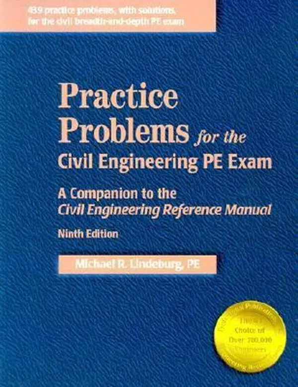 USED-Practice Problems for the Civil Engineering PE Exam: A Companion to the Civil Engineering Reference Manual by Michael R. Lindeburg (Paperback)