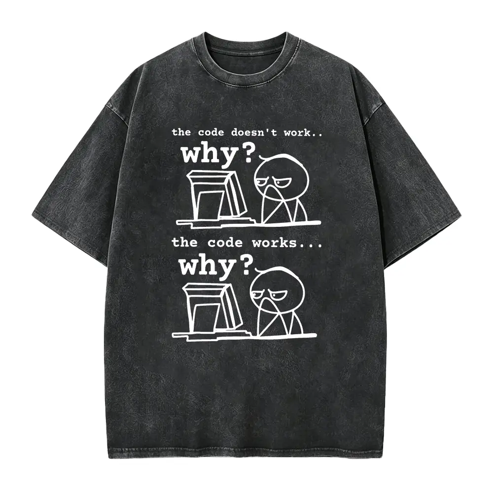 Code Doesn't Work T-Shirt: Funny Programmer Gift