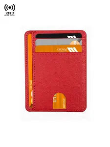 Carbon Fiber RFID Blocking Slim Wallet Credit Card Holder Pu Leather Minimalist Male Smart Wallets for Men Billetera Hombre, Casual, Portable, Gift for Men&Women, Durable Fashion Wallet