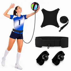 Volleyball Rebound Trainer Belt for Solo Practice Adjustable Waist Belt Indoor  Serve Spike Training Equipment outdoor