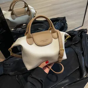 AS10614 New Casual Bag Women's Fashionable High-Grade Messenger Bag Niche Handbag All-Match Shoulder Bag