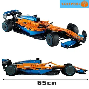 Tech 42141 Racing Brick Building Module, Super Car Race Car Model Mechanical Set, Assembly Toy for Kids Boys Adults, Unisex Gift Idea
