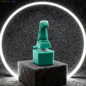 Funny Lizard Button Clicker Keychain Fidget Toy - Interactive Stress Relief Gadget with Realistic Sound, Cute Green EDC Fidget Item for Teens, Ideal for Gifts & Everyday Carry, Fidget Items