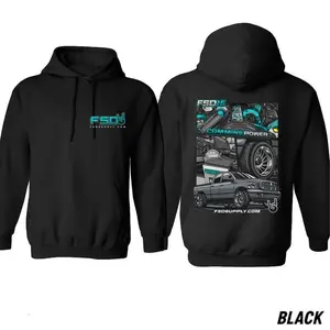 FSD Cummins Hoodie – Turbo Diesel Truck Graphic, Street Style for Dodge Ram Fans, FSD16 Performance Design, Gift for Men – Unisex Fit