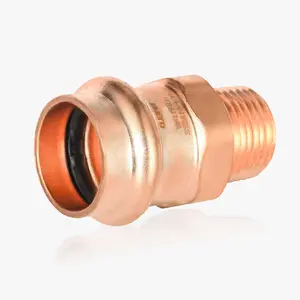 1" Press Copper X 1-1/4" Male Adapter (Lead Free)