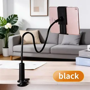 Universal 360 °   Rotating Tablet & Phone Stand with Adjustable Flexible Spiral Base, Bendable Holder for Desk & Bedside