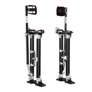 VEVOR Drywall Stilts Aluminum Tool Stilts 24''-40'' Adjustable Painting Black