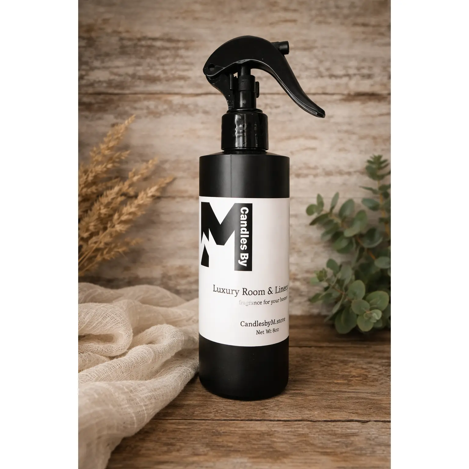 Crimson Fizz Cork-Infused Room Spray - 8 fl oz Single Bottle Toxic-Free Oils Home Fragrance, Smelling Good for All Seasons Celebrations, Space Freshness & Home Care Needs