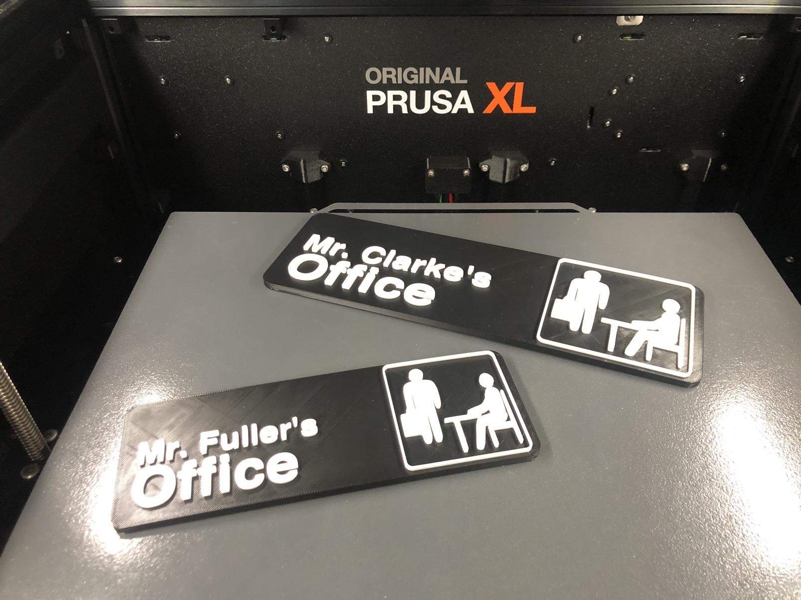 3d Printed 15" XL Name Plate Display & Door Wall Hangers I Personalized Desk Sign I His Her Office Gift I Home Bedroom Kids Door Decor Gym