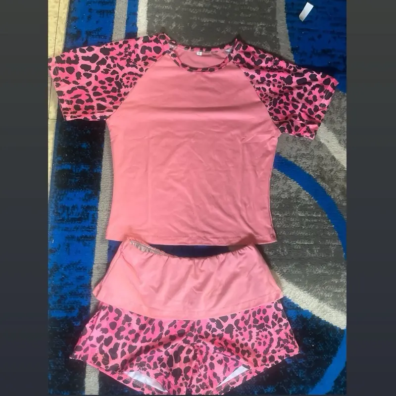 Pink Cheetah set