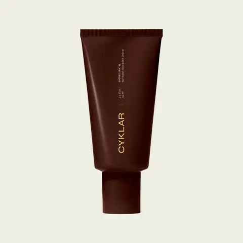 Sacred Santal Travel Size Body Cream - Replenishes Skin With Intense Hydration.