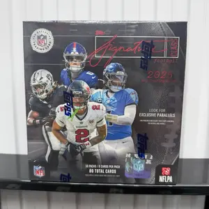2025 Topps Signature Class Mega Box - Collectible Trading Box with Autographed Cards for Sports Enthusiasts